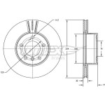 TOMEX Brakes Bremsscheibe
